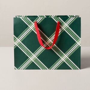 Hearth & Hand Festive Plaid Gift Bag